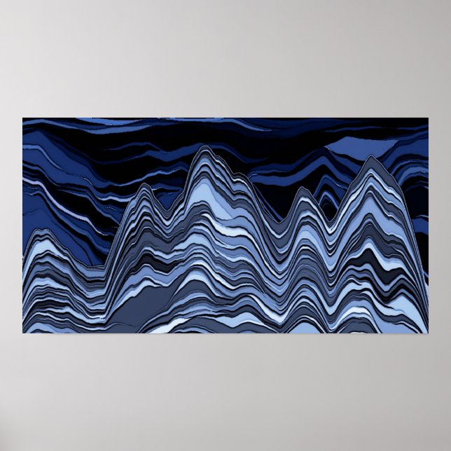 Stimulusgebirge Poster (Vorne)