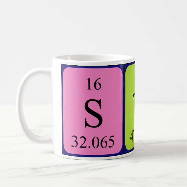 Stine Periodenname Tasse (Links)
