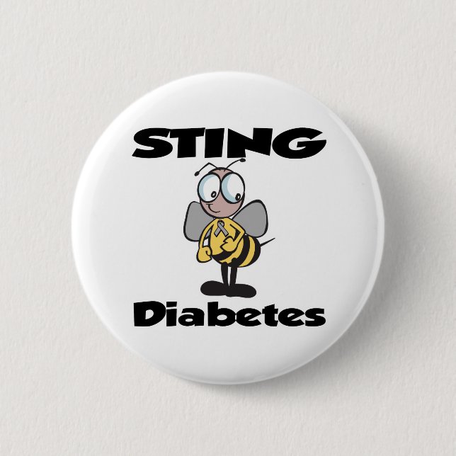 STING Diabetes Button (Vorderseite)