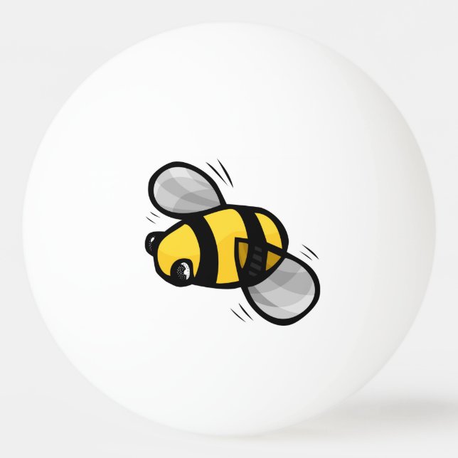 Sting mögen einen Bienen-Klingeln Pong Ball Tischtennisball (Vorderseite)