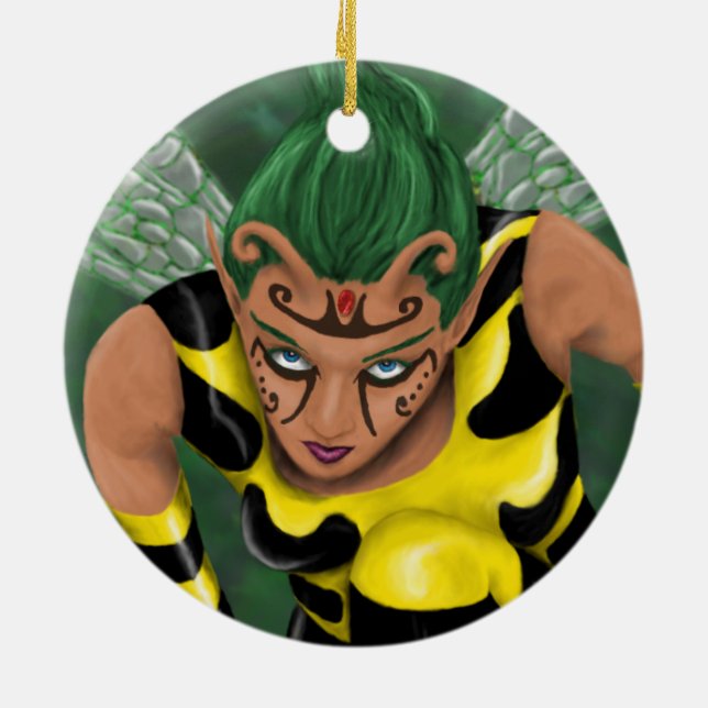 Stinger Keramik Ornament (Hinten)