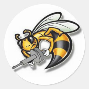 Stinger Squad Runder Aufkleber