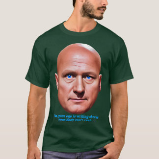 Stinger Your Ego ist schreiben Karos Ihre Körperpf T-Shirt