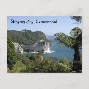 Stingray Bay, Coromandel Postkarte