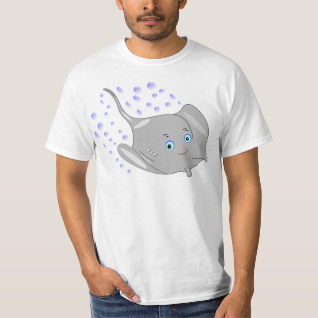 stingray cartoon T-Shirt (Vorderseite)