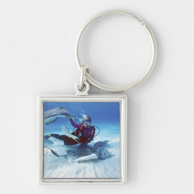 Stingray City, Grand Cayman, Cayman Islands, Schlüsselanhänger (Vorne)