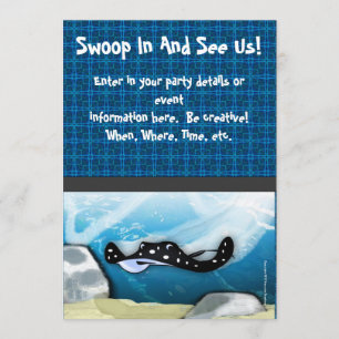 Stingray (Manta Ray) Einladung