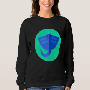 Stingray Manta Rochen Retro Vintage Ozean Wasser A Sweatshirt