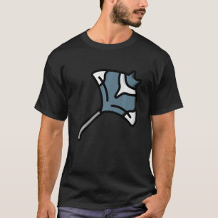 Stingray Manta Rochen Retro Vintage Ozean Wasser A T-Shirt
