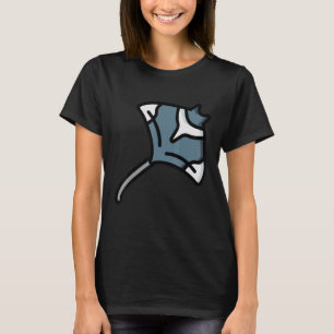 Stingray Manta Rochen Retro Vintage Ozean Wasser A T-Shirt