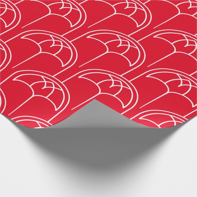 Stingray Pattern Geschenkpapier (Ecke)