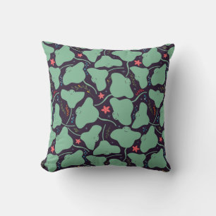 Stingray Pattern Kissen