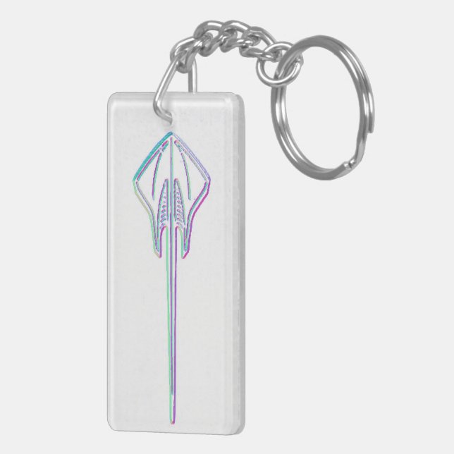 Stingray-Schlüsselanhänger Schlüsselanhänger (Rückseite rechts)