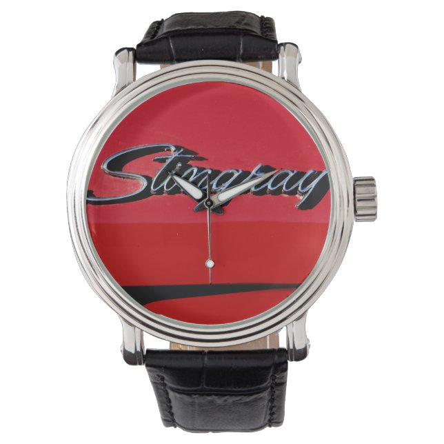 Stingray-Schrift Armbanduhr (Vorderseite)
