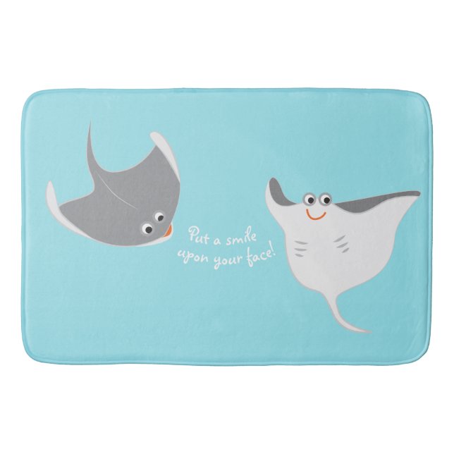 Stingrochen Badematte (Vorderseite)