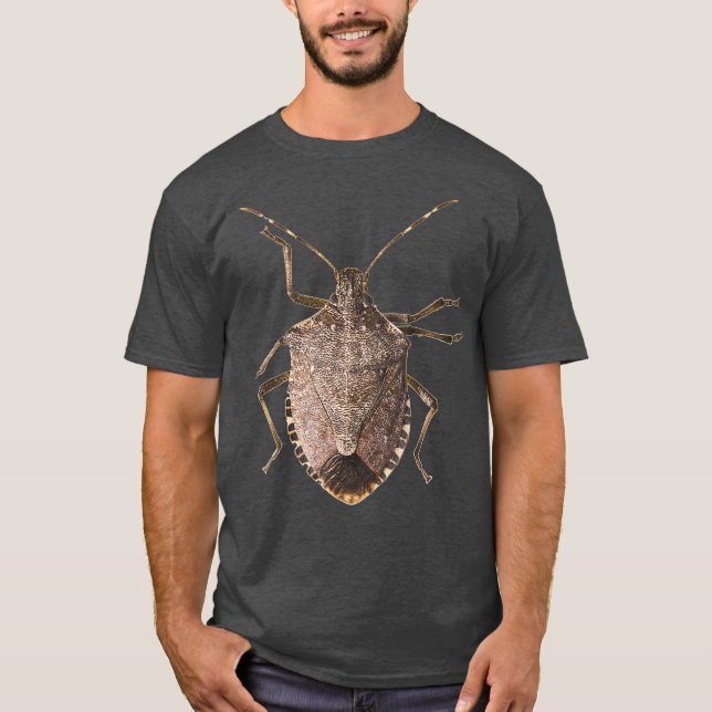 Stink Bug Entomology Insekten Funny T-Shirt (Vorderseite)