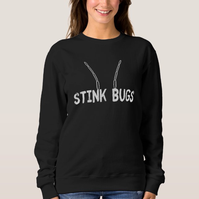 Stink Bug Käfer und Halyomorpha Halys 1 Sweatshirt (Vorderseite)