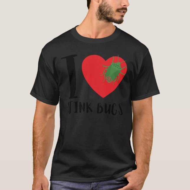 Stink Bug Käfer und Halyomorpha Halys 6 T-Shirt (Vorderseite)