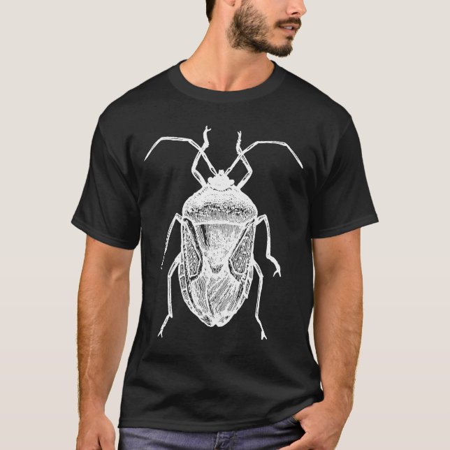Stink Bug Käfer und Halyomorpha Halys T-Shirt (Vorderseite)