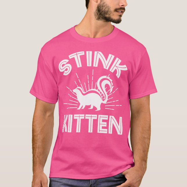 Stink Kitten Skunks Skunk Lover Skunk Girl Skunk B T-Shirt (Vorderseite)