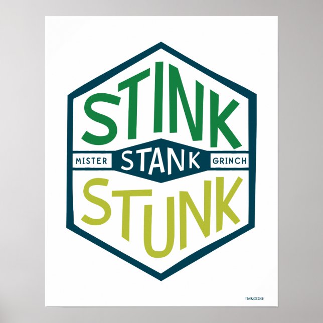 Stink Stank Stunk Abzeichen Poster (Vorne)