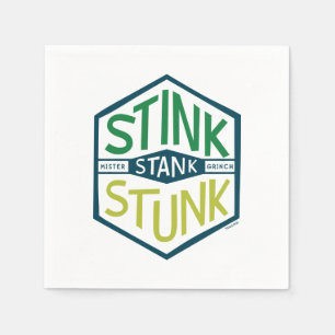 Stink Stank Stunk Abzeichen Serviette