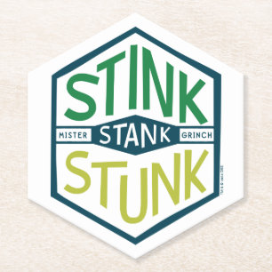 Stink Stank Stunk Abzeichen Untersetzer