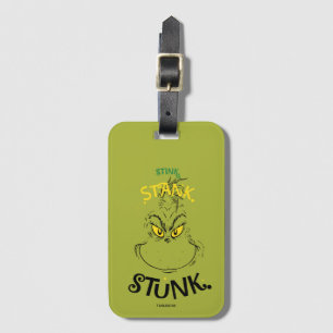 Stink Stank Stunk Mister Grinch Quote Gepäckanhänger