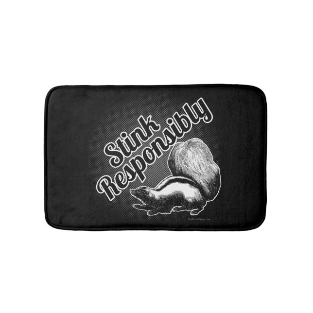 Stink Verantwortungsbewusstes Badezimmer Mat Badematte (Vorderseite)