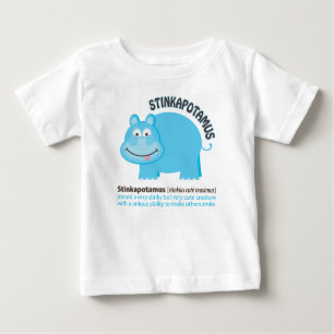 Stinkapotamus Baby T-shirt