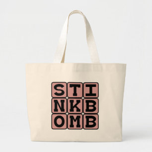 Stinkbombe, schmelziger Prank Jumbo Stoffbeutel