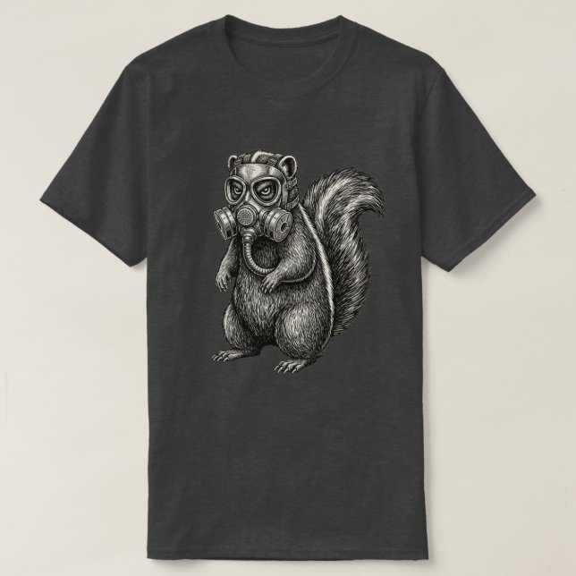 Stinkender Stinktier T-Shirt (Design vorne)