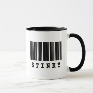 stinkendes Barcode-Design Tasse