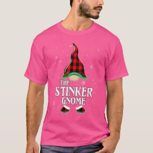 Stinker Gnome Buffalo Kariert Matching Family Grou T-Shirt