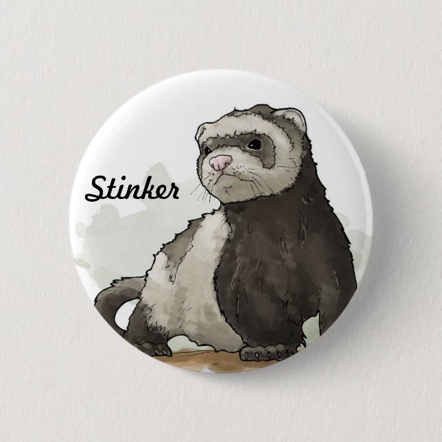 Stinkerknopf Button (Vorderseite)