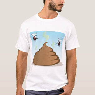 Stinkfarbener Kack T-Shirt