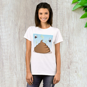 Stinkfarbener Kack T-Shirt