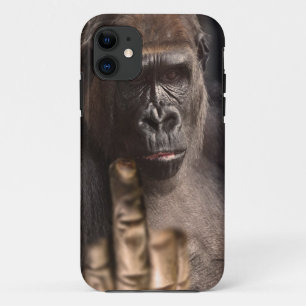 Stinkfinger Gorilla drehte die Vogelzelle Case-Mate iPhone Hülle