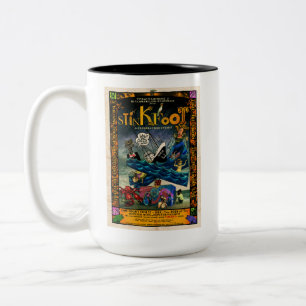 Stinkfoots 40. Poster-Mug feiern Zweifarbige Tasse