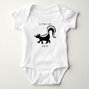 Stinkin' niedliches Baby-Shirt Baby Strampler