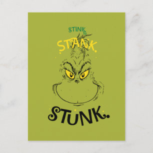 Stinkt Stank Gestunken Herr Grinch Postkarte