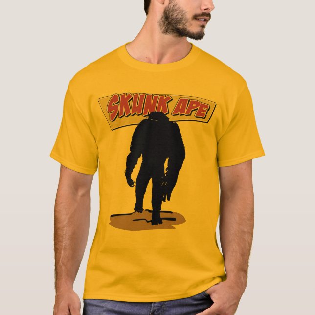 Stinktier-Affe T-Shirt (Vorderseite)