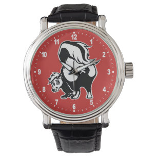 Stinktier Armbanduhr