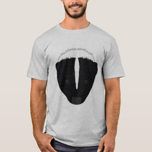 Stinktier Gesicht T-Shirt