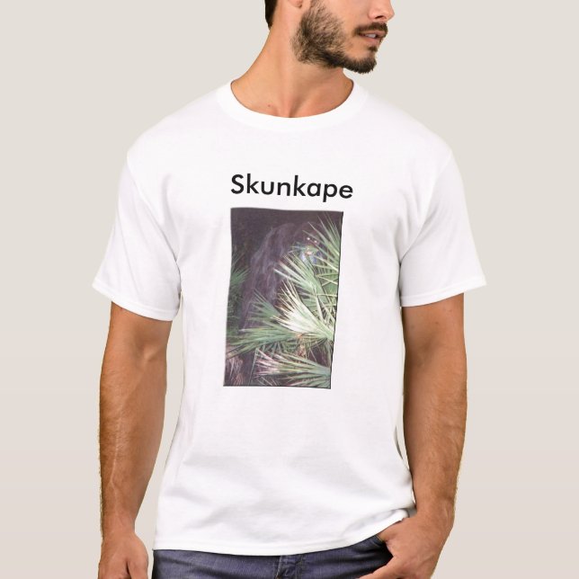 Stinktieraffe, Skunkape T-Shirt (Vorderseite)