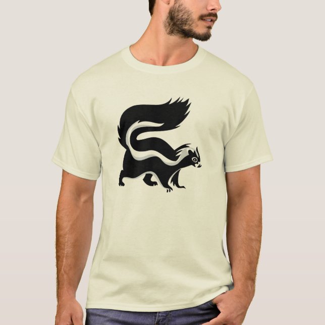 Stinktierentwurfs-T - Shirts (Vorderseite)