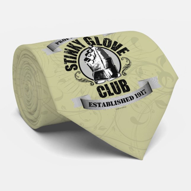 Stinky Glove Club (Hockey) Krawatte (Gerollt)