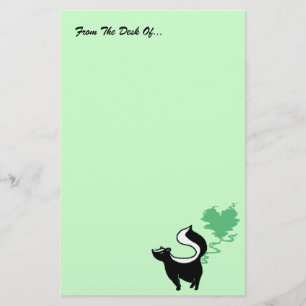 Stinky Liebe Skunk Briefpapier