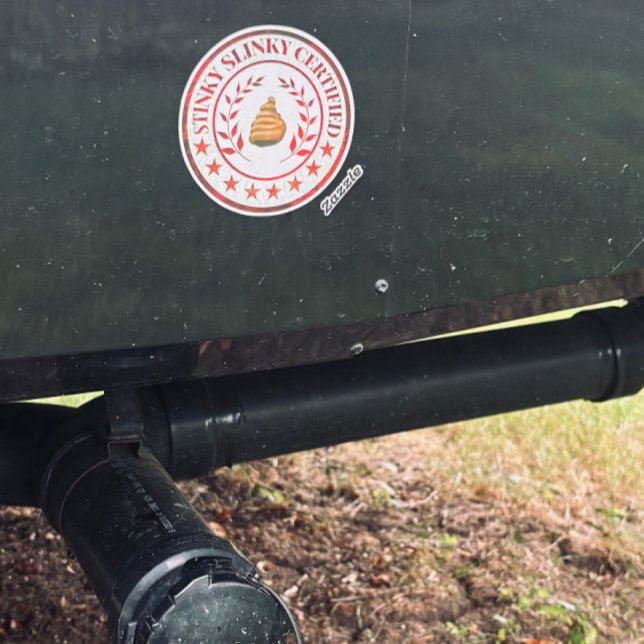 Stinky Slinky Certified RV Aufkleber (Von Creator hochgeladen)