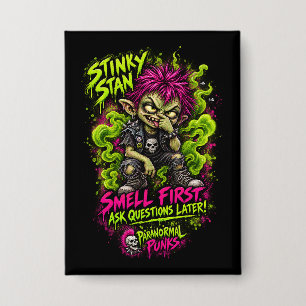 Stinky Stan – Paranormale Punks Button